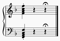 Fermata over rest