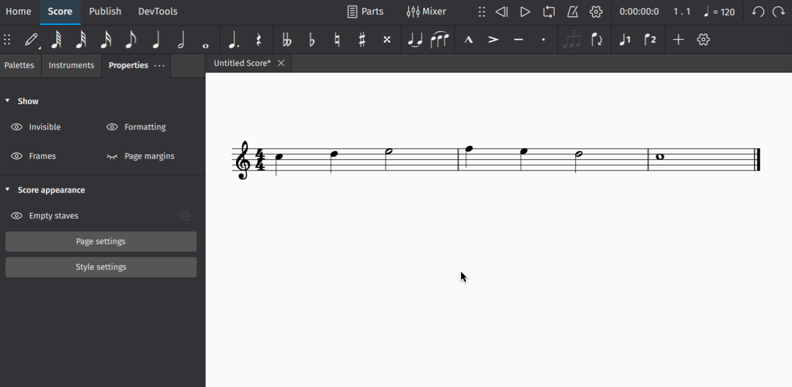 inserting and deleting measures (animated image)